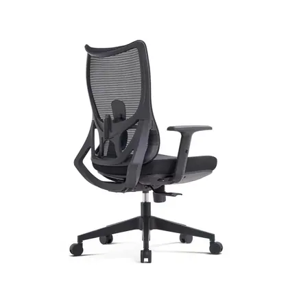 New Style Middle Back Adjustable Comfort Office Chair Mesh Ergonomic Computer Chair view 3