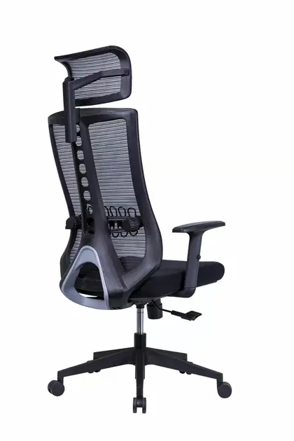 Premium High Back Custom Adjustable Revolving Executive Swivel Ergonomic Office Chair view 3