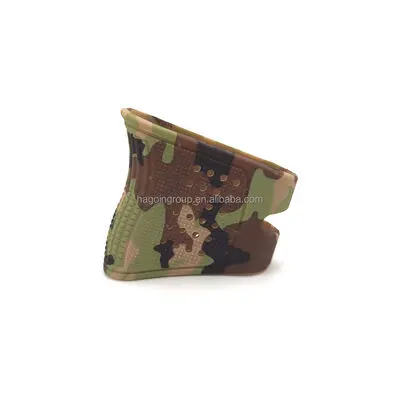 56cm Silicone Rubber Grip Sleeve Gloves Camouflage Anti Slip Thin Rubber