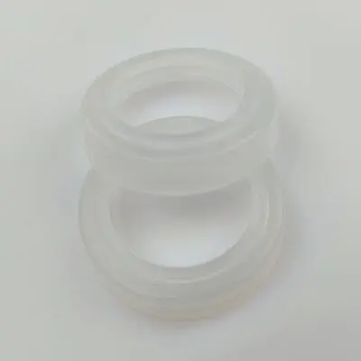 Transparent Custom Silicone Gaskets Customized Logo Made Rubber Gaskets