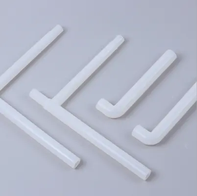 Transparent Custom Silicone Hoses EPDM Ozone Resistant Silicone Elbow Tube