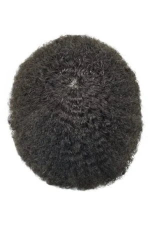 Underside of the thin skin base showing the transparent poly material and hand-tied knots