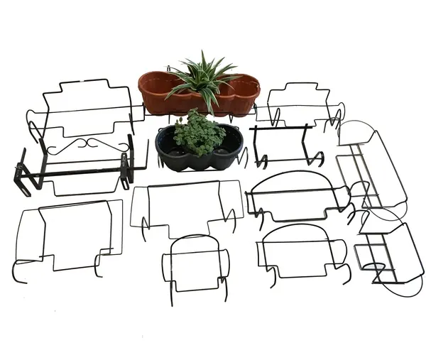 Art Iron Square Flower Pot Holder: All