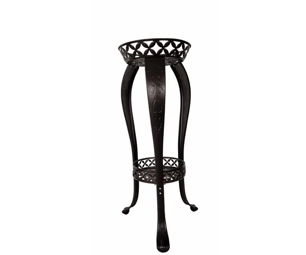 2-Tiered Scroll Classic Plant Stand