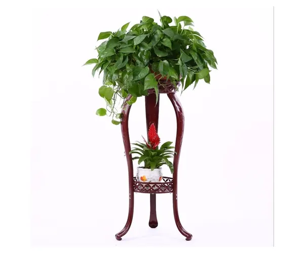 2-Tiered Scroll Classic Plant Stand