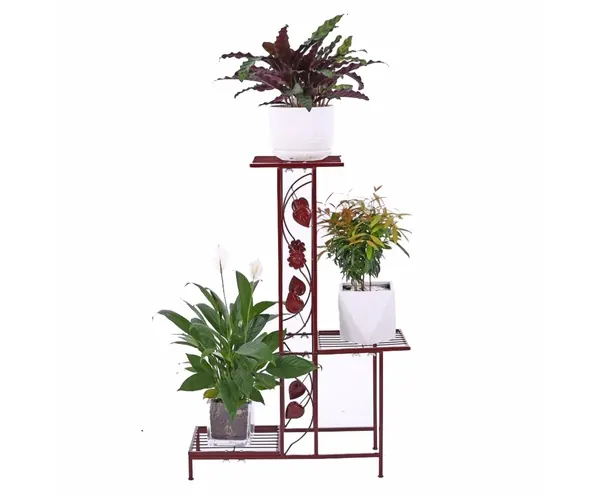 3-Tiered Square Plant Stand