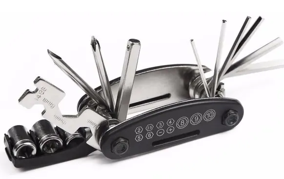 Folding Bicycle Tool Set