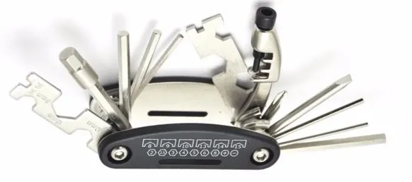 Folding Bicycle Tool Set