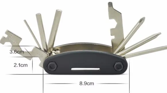 Folding Bicycle Tool Set