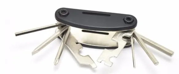Folding Bicycle Tool Set