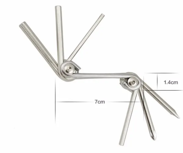 Folding Bicycle Tool Set