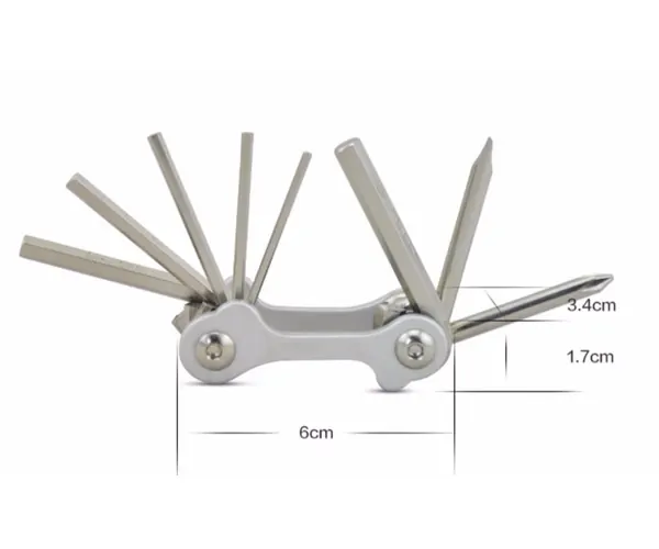 Folding Bicycle Tool Set
