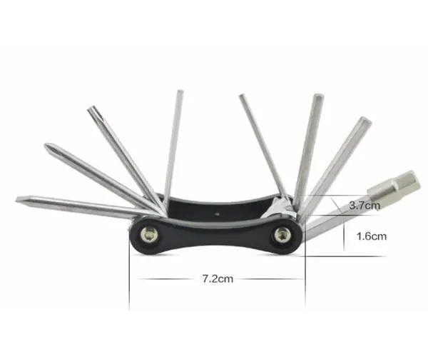 Folding Bicycle Tool Set