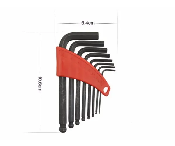Ball End Tip Hex Key L Wrench