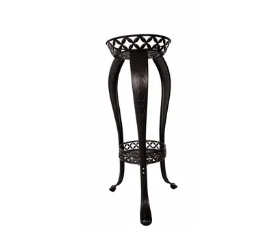 2-Tiered Scroll Classic Plant Stand view 2