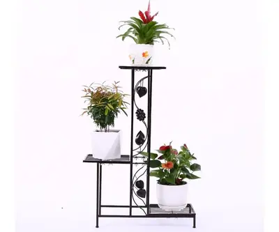 3-Tiered Square Plant Stand HHAIPS04