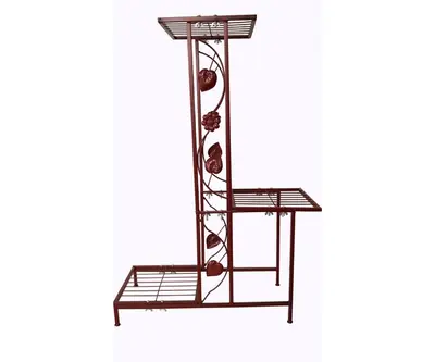 3-Tiered Square Plant Stand view 2