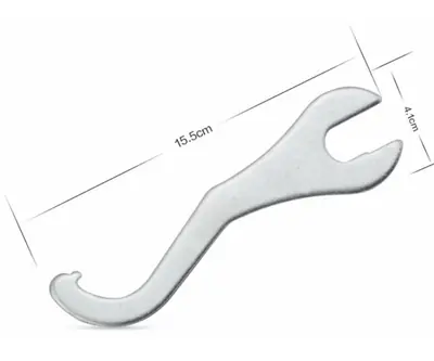 BICYCLE BIKE LOCK RING BOTTOM BRACKET REPAIR TOOL + PEDAL SPANNER WRENCH view 2