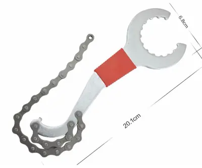 Bike Chain Whip Bottom Bracket Freewheel Wrench Repair view 2