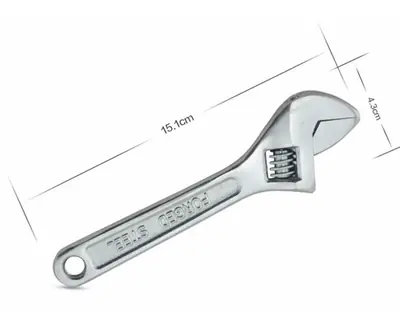 Adjustable Spanner Wrench view 2