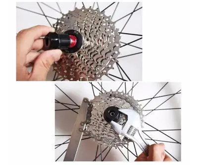 Bike Cycle Maintenance Repair Tool Chain Whip Tool Cassette Removal Tool view 5