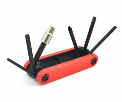 Multi Function Folding Bike Bicycle Cycling Mechanic Combination RepairTool Kit HHFBTS08