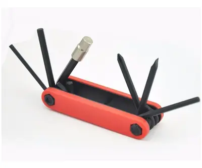Multi Function Folding Bike Bicycle Cycling Mechanic Combination RepairTool Kit view 3