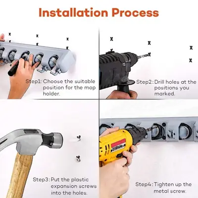 Mop Broom Holder view 5