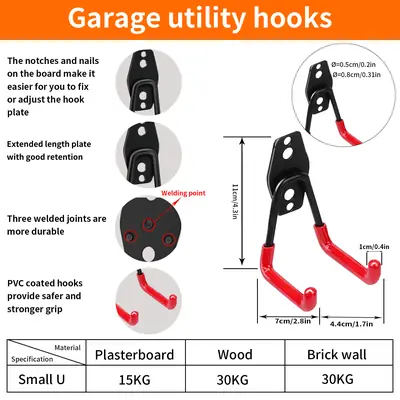 Garage Storage Hooks view 4