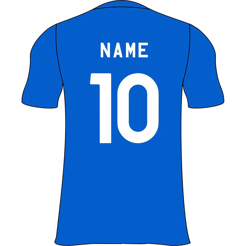 100% Polyester Brazil Soccer Wear