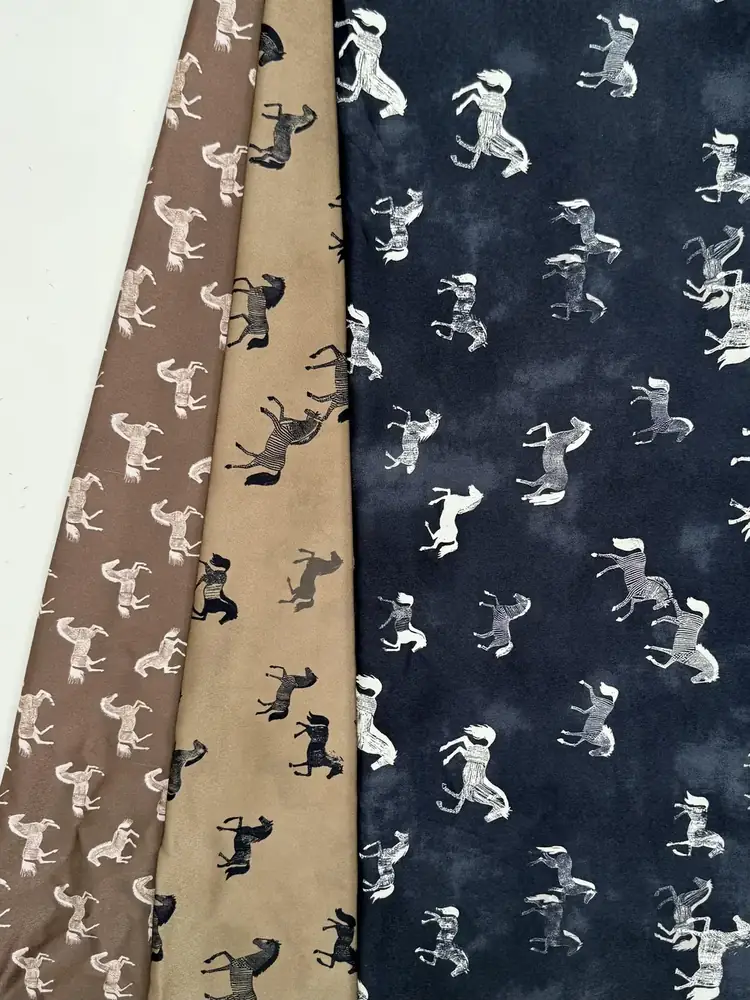 100% Polyester Satin Fabric - view 3