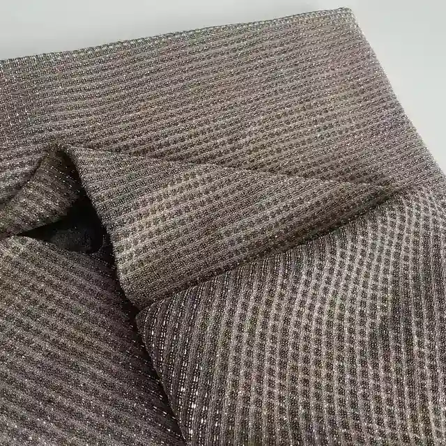 100%Polyester Sprinkle Gold Fabric - view 4