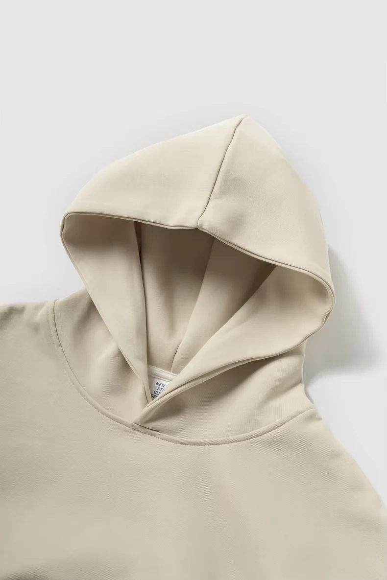 300 GSM Blank Oversized Hoodie Crop Hoodie Streetwear - view 2