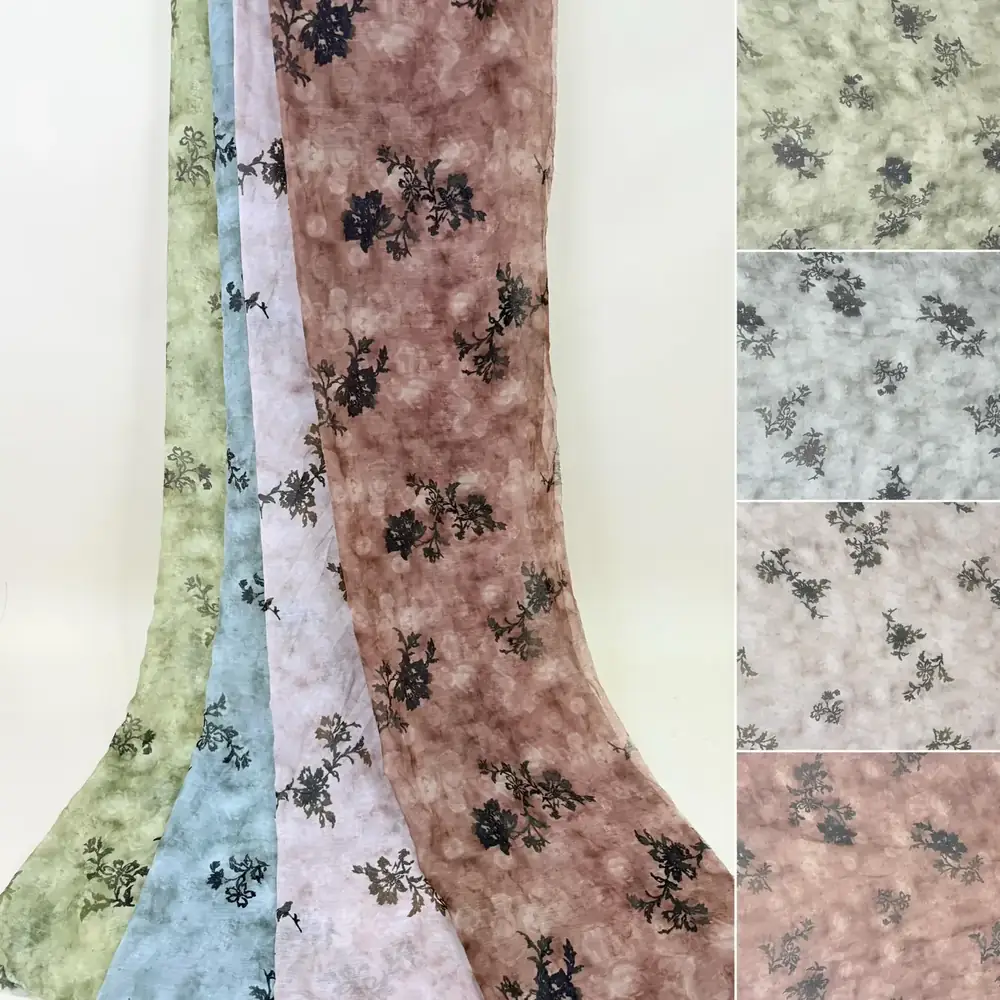 Chinese Chiffon Crepe Fabric - view 2