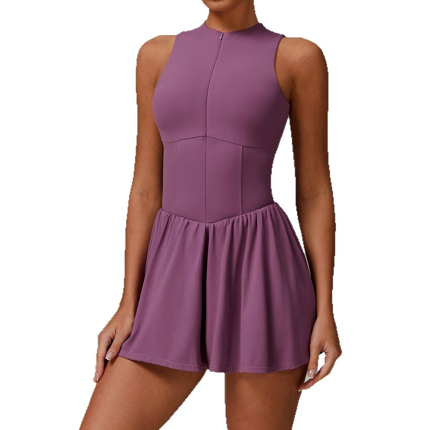 Custom Logo Women Outdoor Running Tennis Dress - view 3