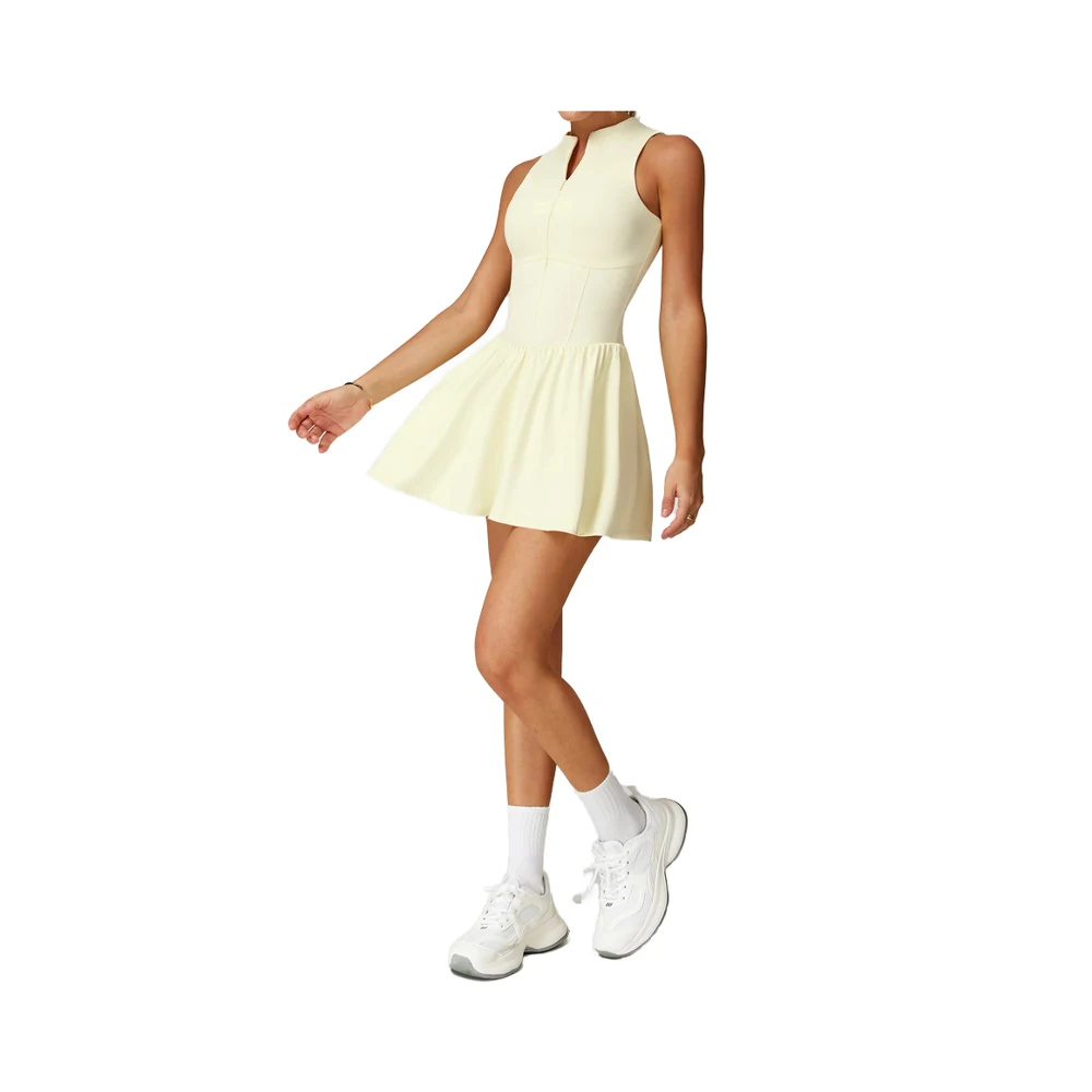 Custom Logo Women Outdoor Running Tennis Dress - view 5