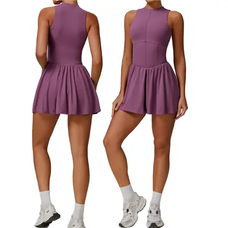 Custom Logo Women Outdoor Running Tennis Dress
