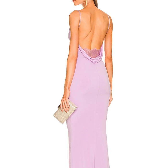 Custom Spring Summer V Neck Off the Shoulder Bodycon Lace