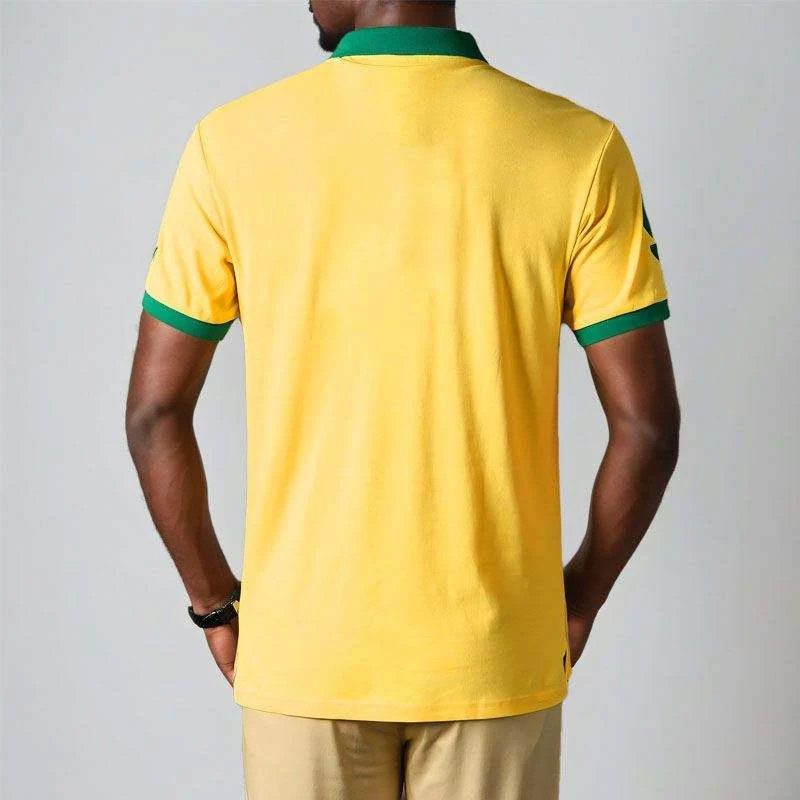 In Stock European Code Loose Sports Short-sleeved Polo Shirt - view 2