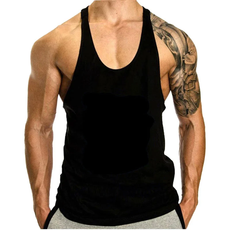 Men's Gym T-Shirts & Stringer Vests Fitness Clothing Top - view 2