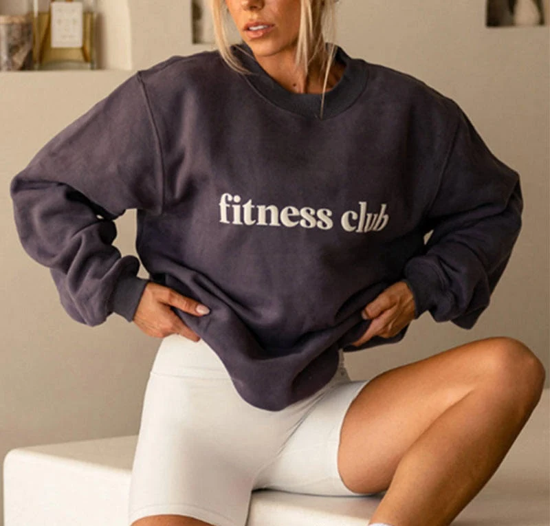 New Custom Embossed Streetwear Embroidered Jumper Sweater - view 6