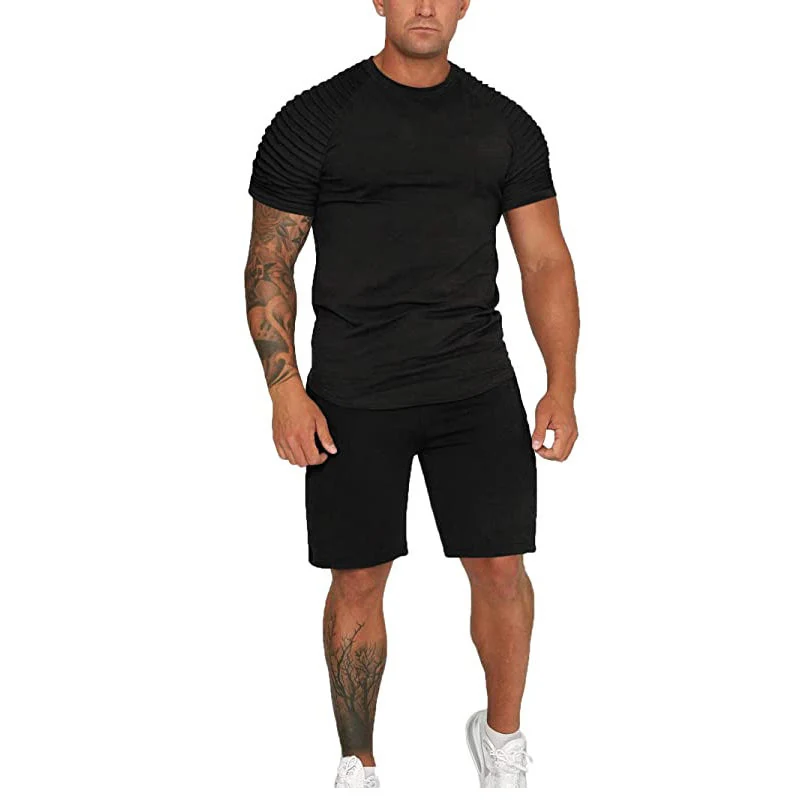 New Summer Tracksuit Mens Clothes Sets - view 3