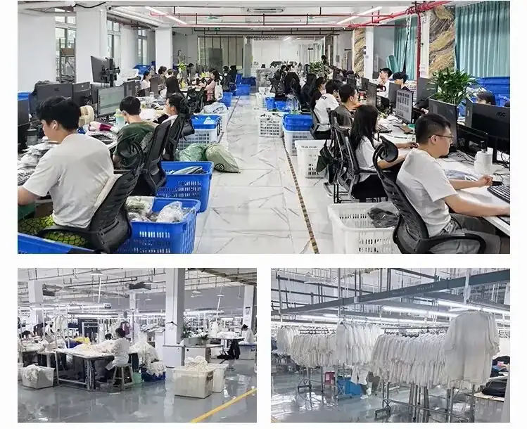 Sewing floor and packing area in the partner factory