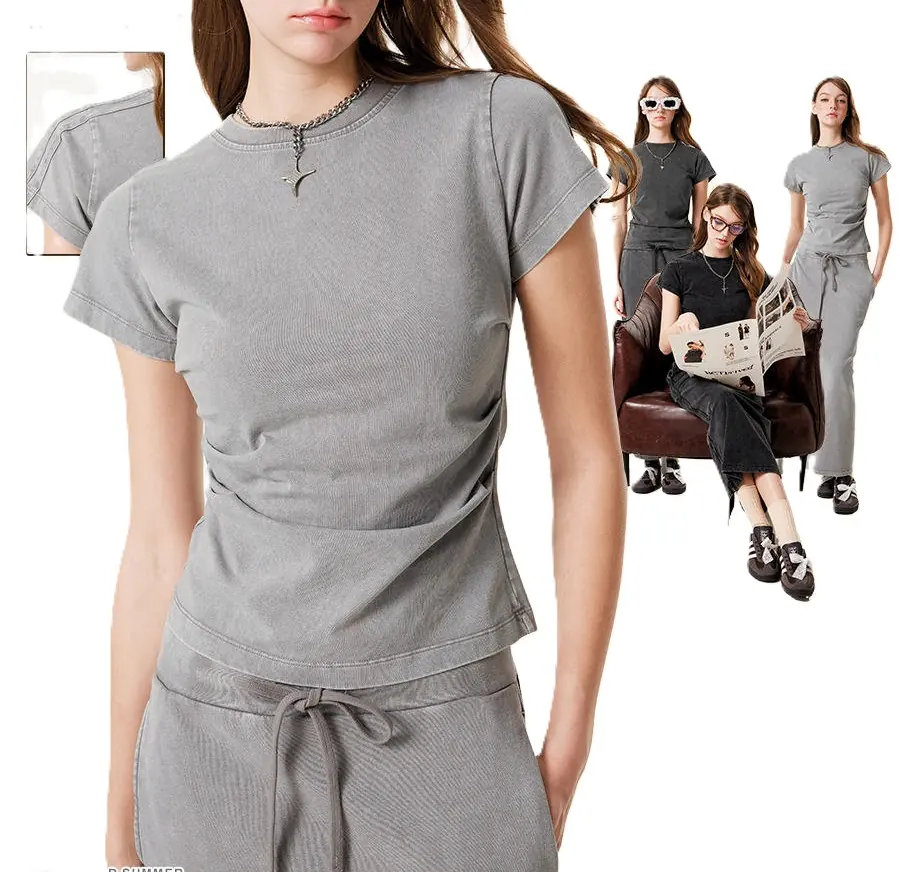 Two Piece Set Women Clothing Denim Dress - view 3