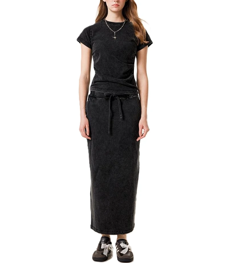 Two Piece Set Women Clothing Denim Dress