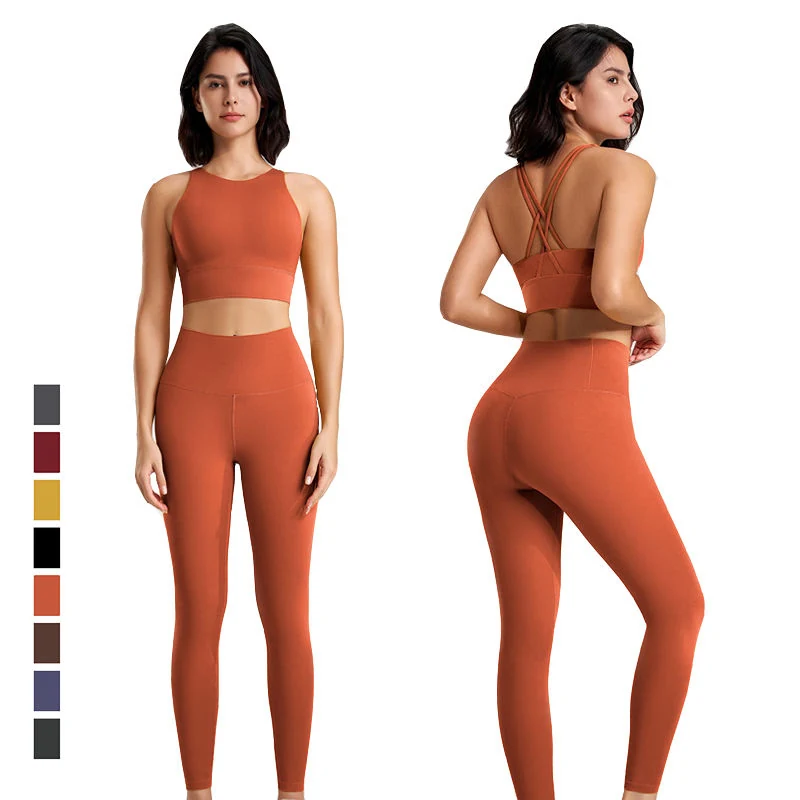 Women Sports Bras Workout Yoga Sets High Stretchy Activewear