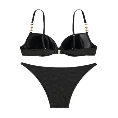 Women's Swimwear New Style Sexy Pearl Chain Bikini
