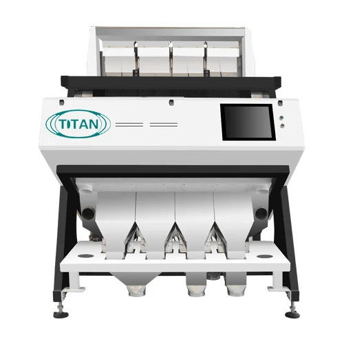 TT series chute optical sorter with control screen and product chutes