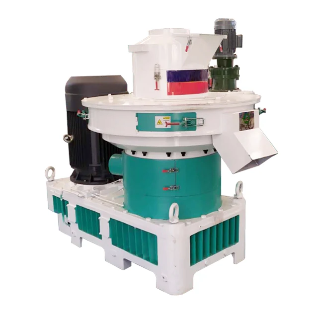Ring die pellet mill with drive housing used for husk and biomass pelleting