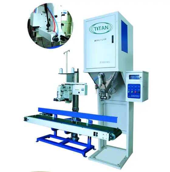 DCS double hopper packing scale frame and dosing section